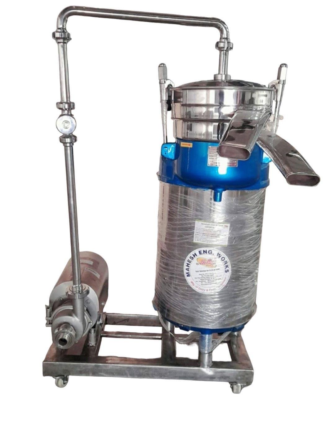 Milky 1000 lt centrifuge pump & skid Cream separator
