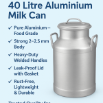 40ltr Aluminum milk can